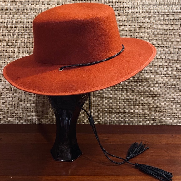 Mesa Rust Wool Felt Gaucho Hat - Picture 3 of 10